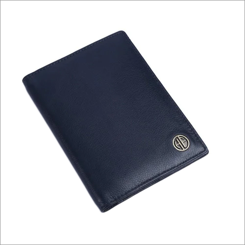 Ph602bnl Leather Passport Holder - Leather Material, Elegant Design, Blue Color | Multiple Compartments For Cards, Bills, Receipts, And Photos