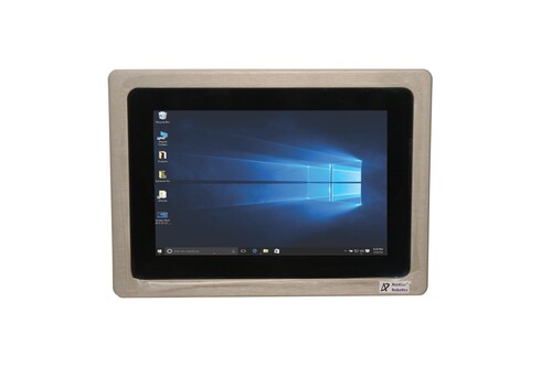 Industrial Touch Panel PC - 10.1" True Flat Screen, 1280x800 Resolution, Quad-Core Intel Atom J1900, 2GB RAM, 32GB Storage, IP65 Rating, Fanless Operation, Dual Gigabit LAN, 10-Point Multi-Touch