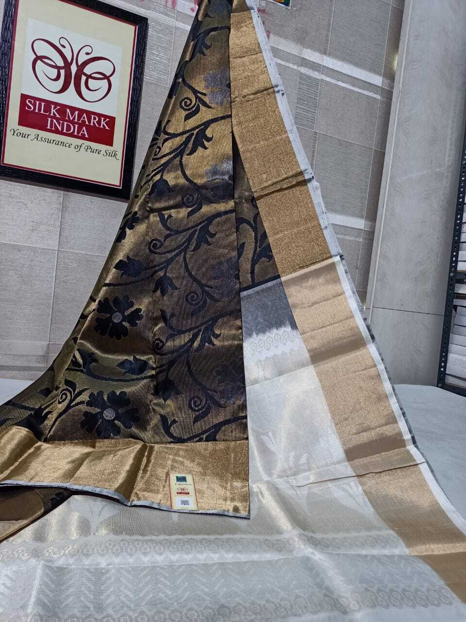 Traditional Kanjivaram Soft Silk Saree Jarie Work Silk