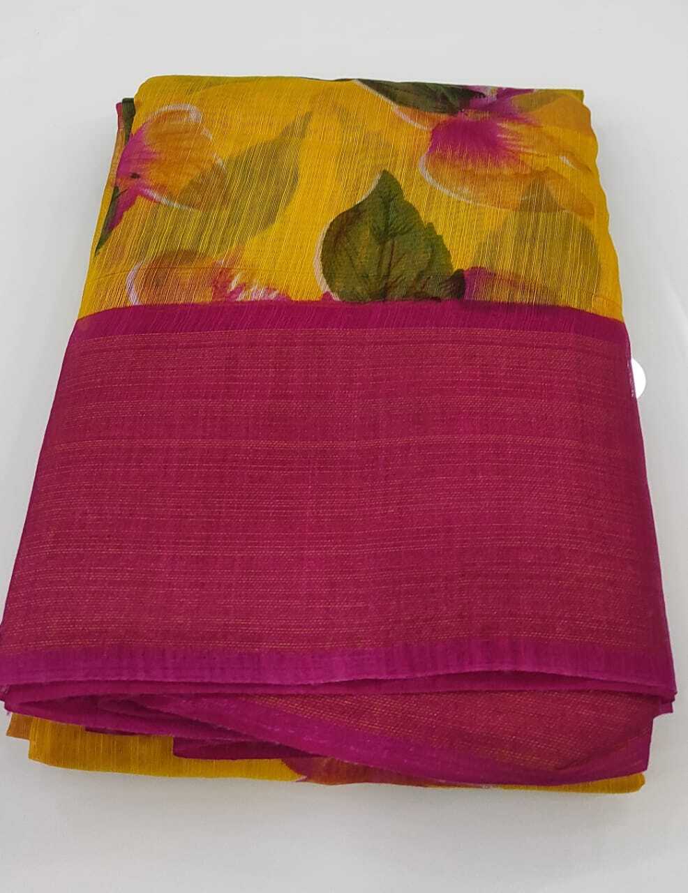 Saree Collection - Printed Casual Wear For Ladies | Washable, Customizable Size, Minimum Order 50