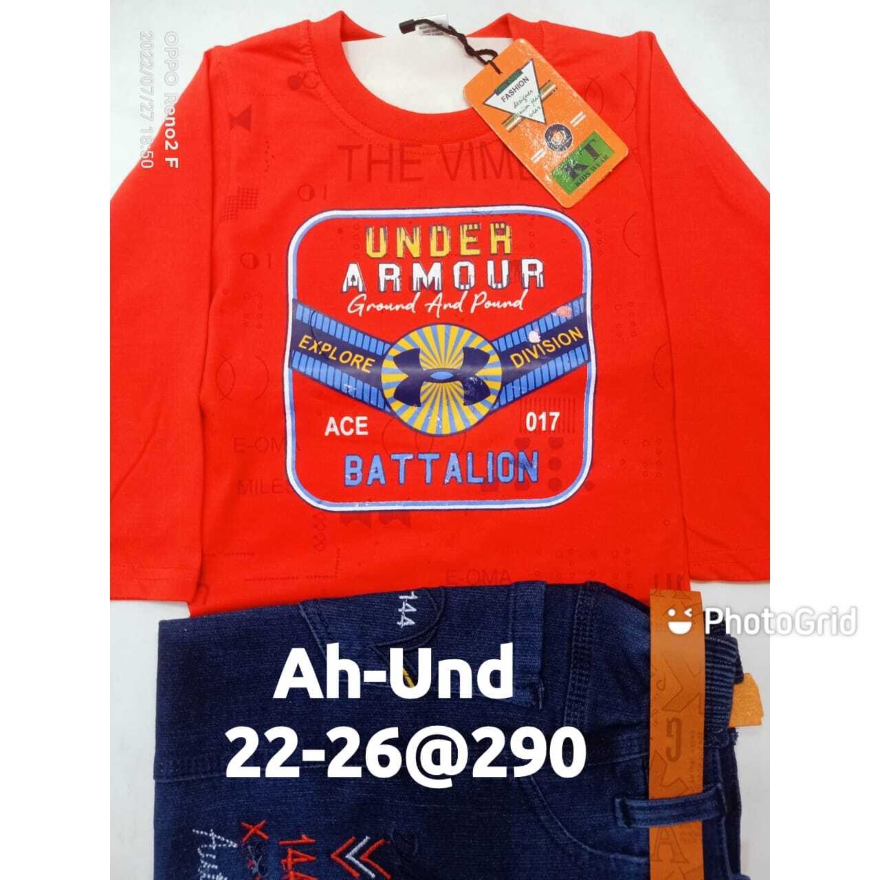 Kids Two Piece Baba Suit - Skin-friendly Cotton Blend, Customized Size, Printed Color Same As Picture | Trendy Full Sleeves, Breathable, Anti Wrinkle, Washable