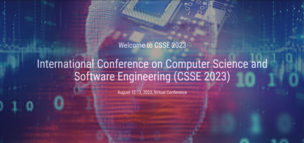 International Conference On Computer Science And Software Engineering