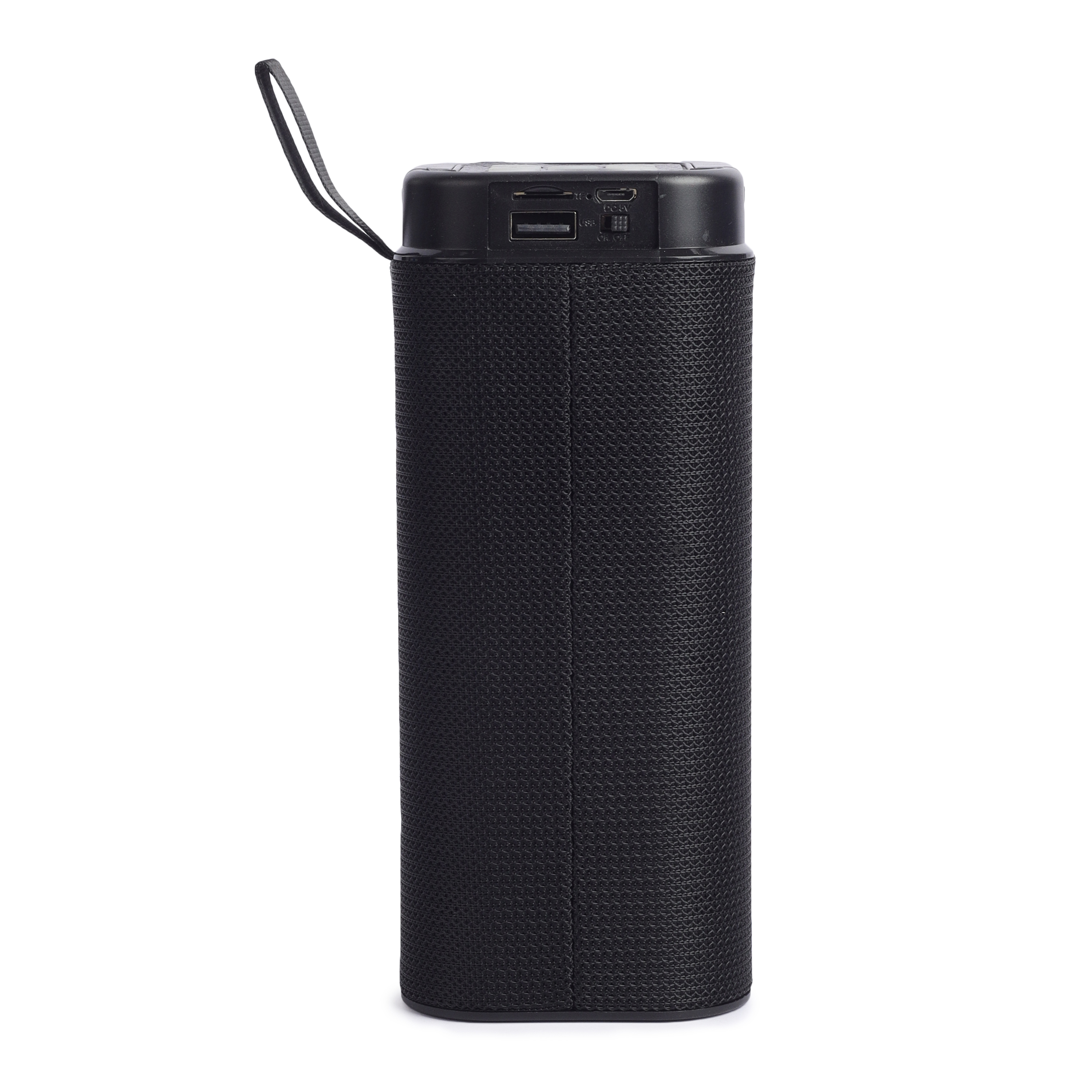 Bluei Rocker R4 Blast 3wx2 Speaker 1200mah Battery - 8.5x8x18cm, Blue With Rgb Lights | 5w Output, Bluetooth 5.0, Usb/sd/aux Support, Fm Tuner