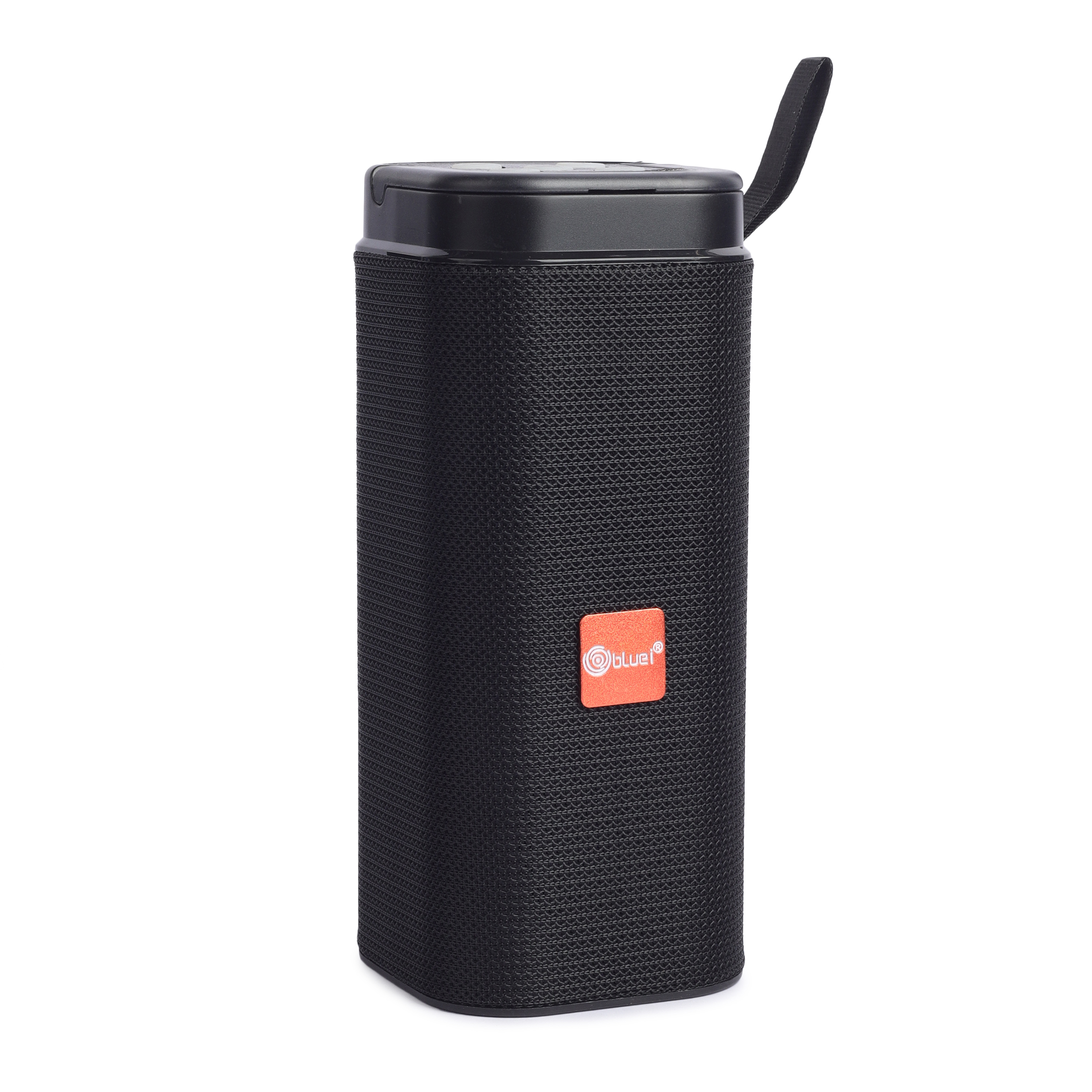 Bluei Rocker R4 Blast 3wx2 Speaker 1200mah Battery - 8.5x8x18cm, Blue With Rgb Lights | 5w Output, Bluetooth 5.0, Usb/sd/aux Support, Fm Tuner