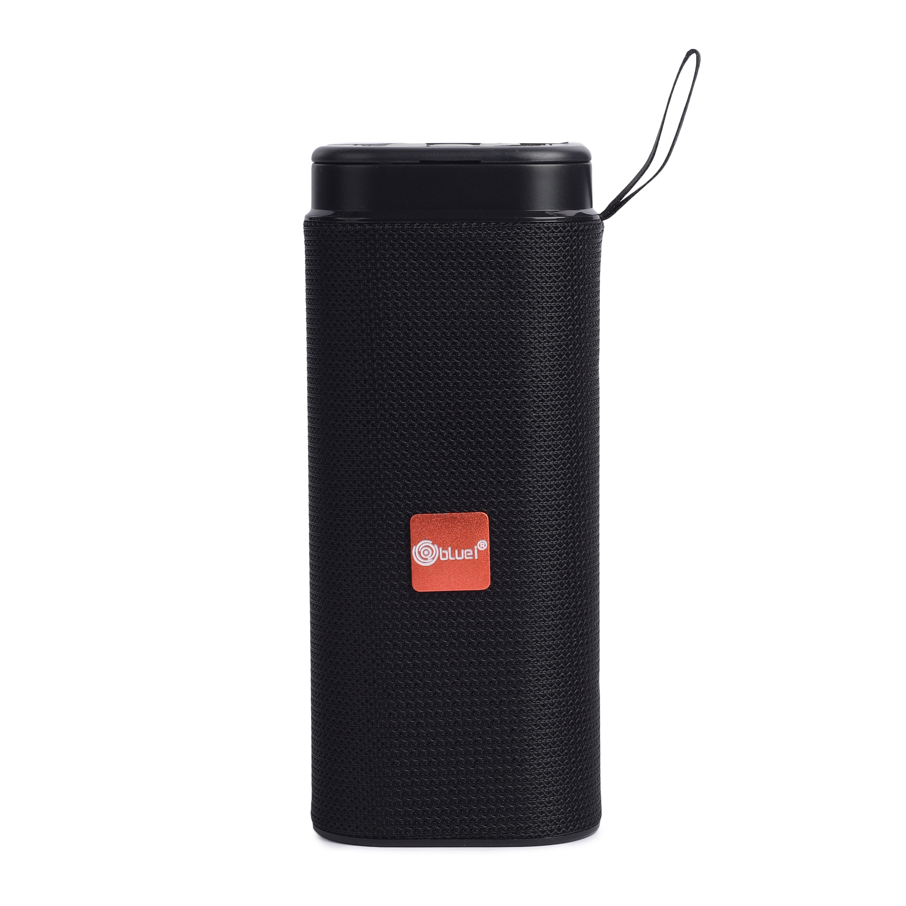 Bluei Rocker R4 Blast 3wx2 Speaker 1200mah Battery - 8.5x8x18cm, Blue With Rgb Lights | 5w Output, Bluetooth 5.0, Usb/sd/aux Support, Fm Tuner