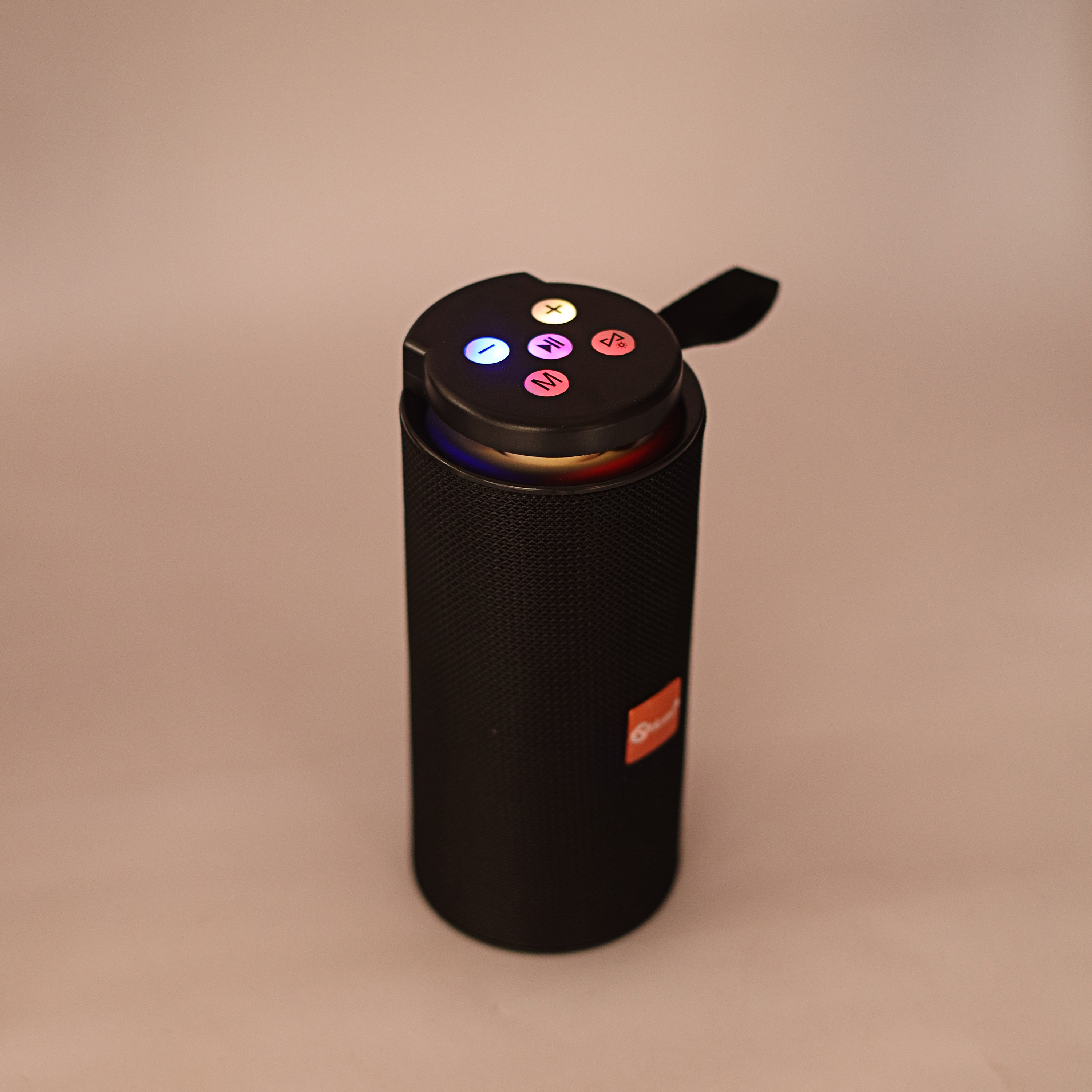Red Bluei Rocker R2 Chime 3wx2 Speaker 1200mah Battery Portable Bluetooth Speaker