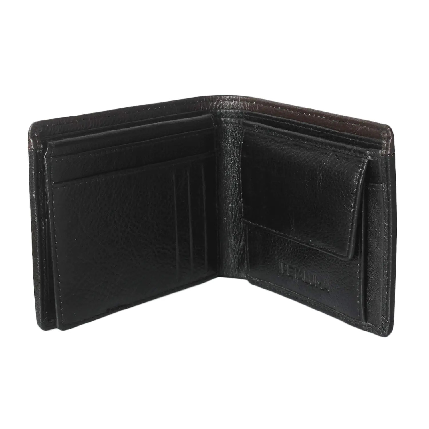 Genuine Leather Slim Wallet - Black Leather Rfid Blocking Technology Stylish And Elegant Design For Secure Card And Cash Storage