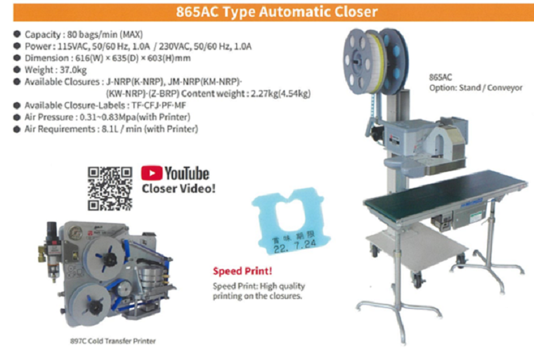 Semi Automatic Bag Closing Machine