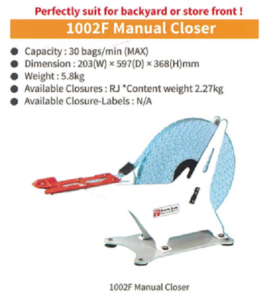 Semi Automatic Bag Closing Machine