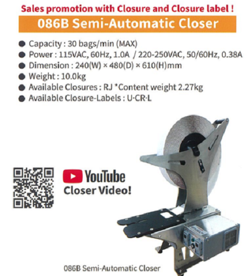 Semi Automatic Bag Closing Machine
