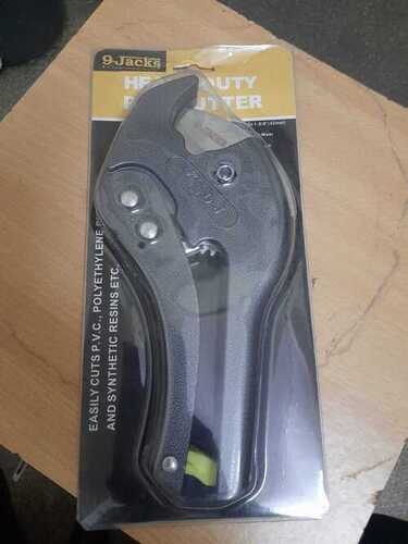 9jacks Heavy Duty Pipe Cutter - Rust Proof Body, Sharp Edges, Durable Finish Standards, Easy to Use, Matte Black Design