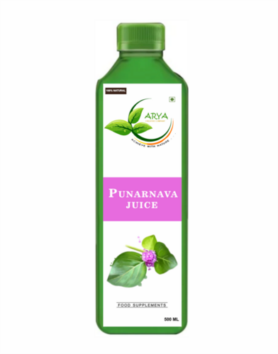 Punarnava Juice - 500ml Liquid Bottle, Bitter Taste | Reduces Swelling, Aids Digestion, Supports Liver Health, Controls Uric Acid