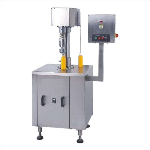 Semi Automatic Screw Capping Machine - Mild Steel, 1 HP Power Rating, 50 Hz, Output 3000 Bottles/hr | Industrial Use, 415V Voltage, Warranty Included