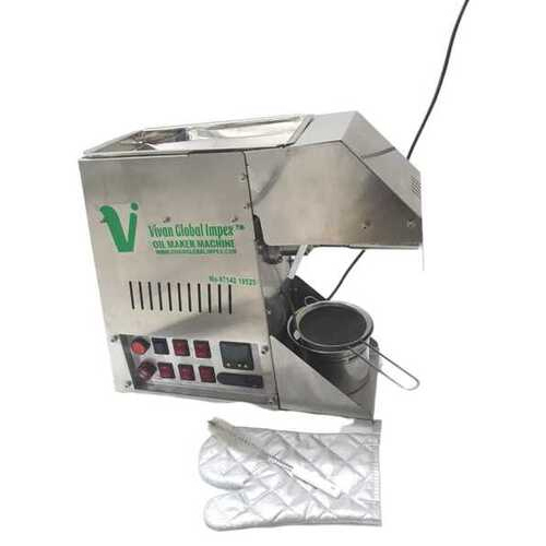 Mini Commercial Oil Press Machine - Automatic Grade: Automatic
