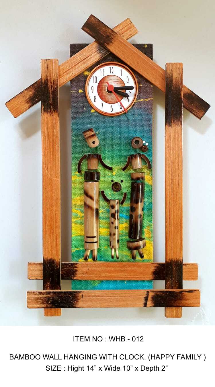 Modern Designer Bamboo Wall Hanging