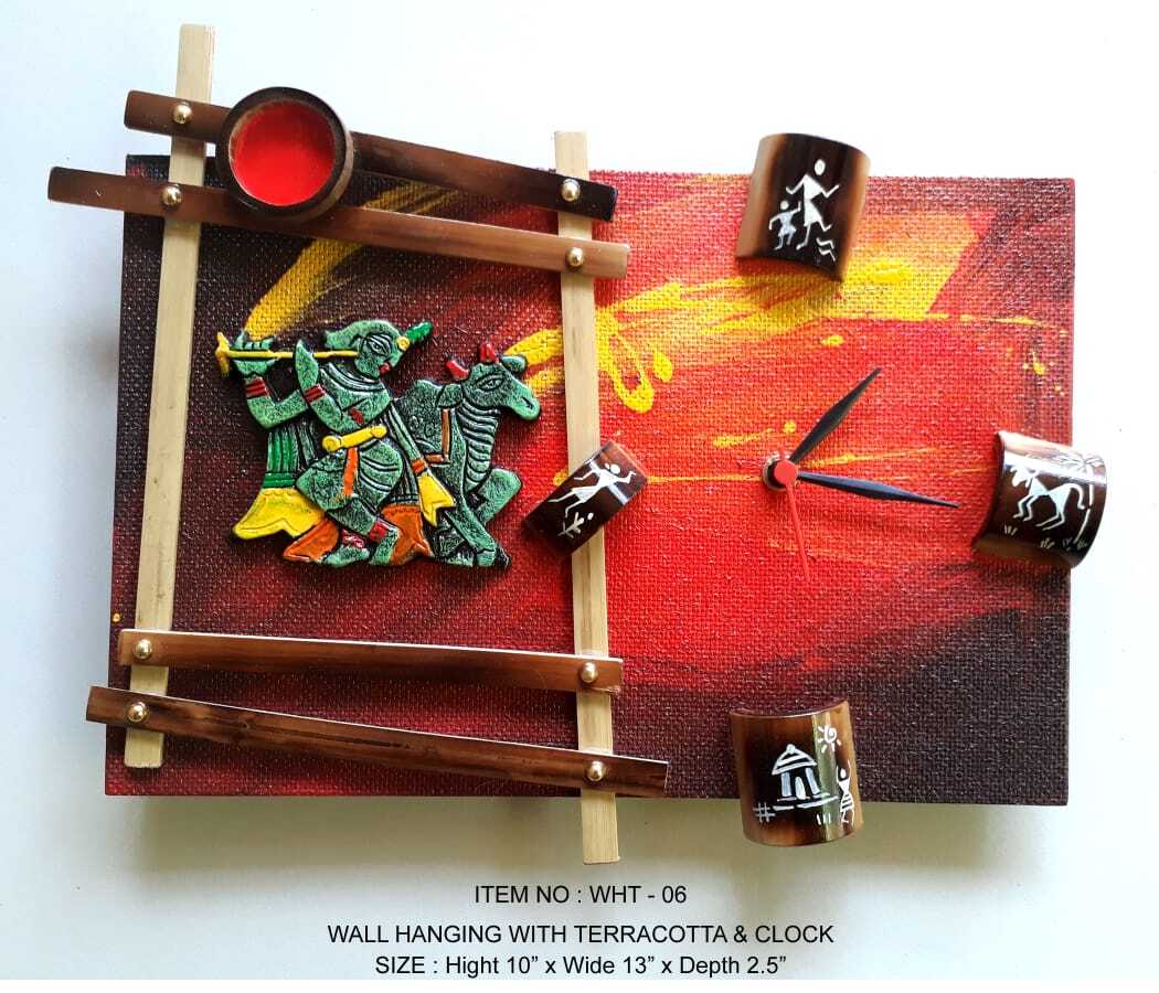Modern Designer Bamboo Wall Hanging