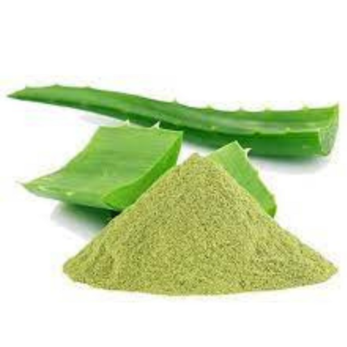 Aloevera Leaf Powder - Natural Green Powder, Edible, High Quality, Pure Aloe Vera, Versatile Use for Skin and Hair Care, Wound Healing