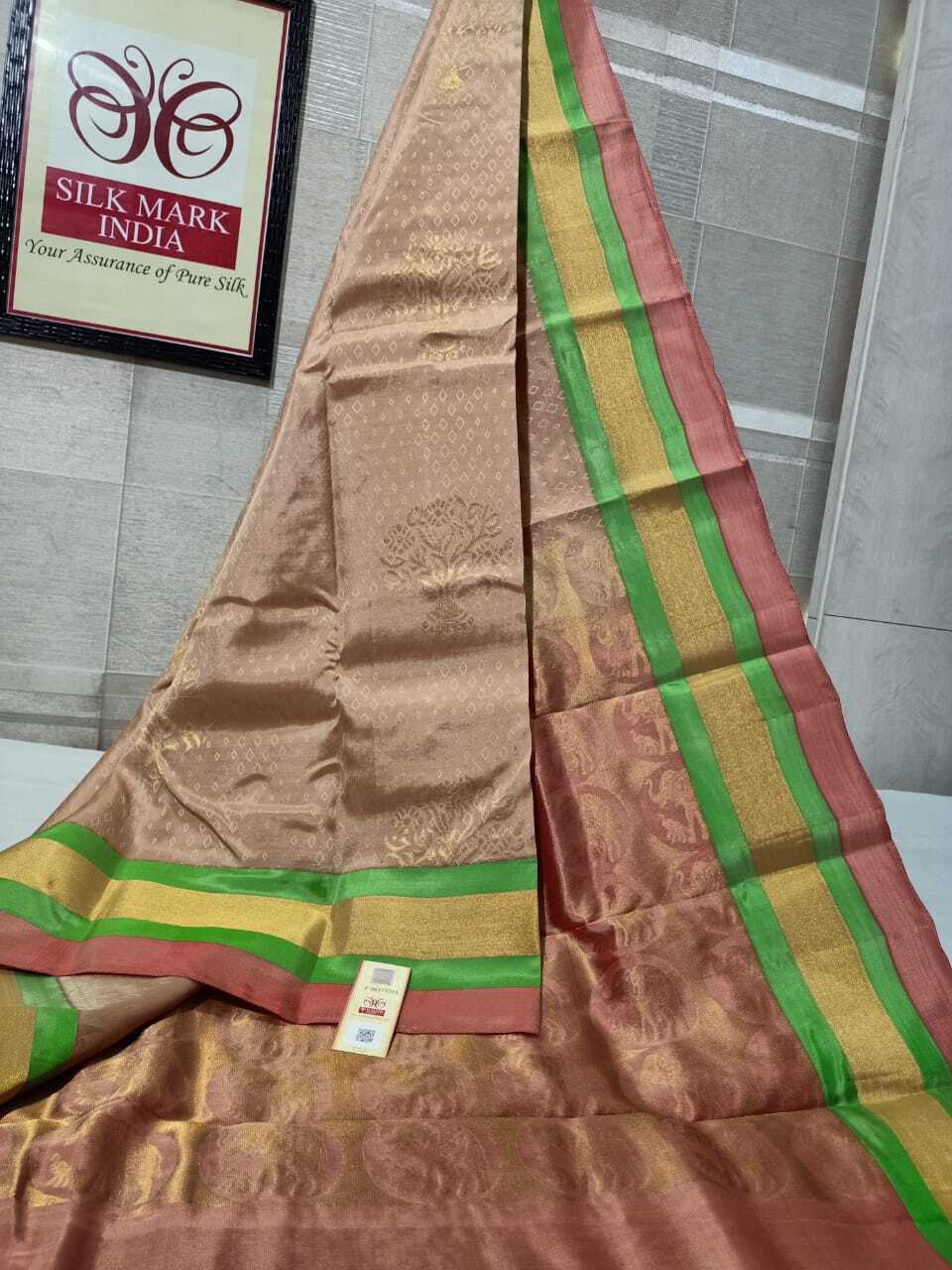 Traditional Bridal Wear Silk Kanjivaram Beautiful