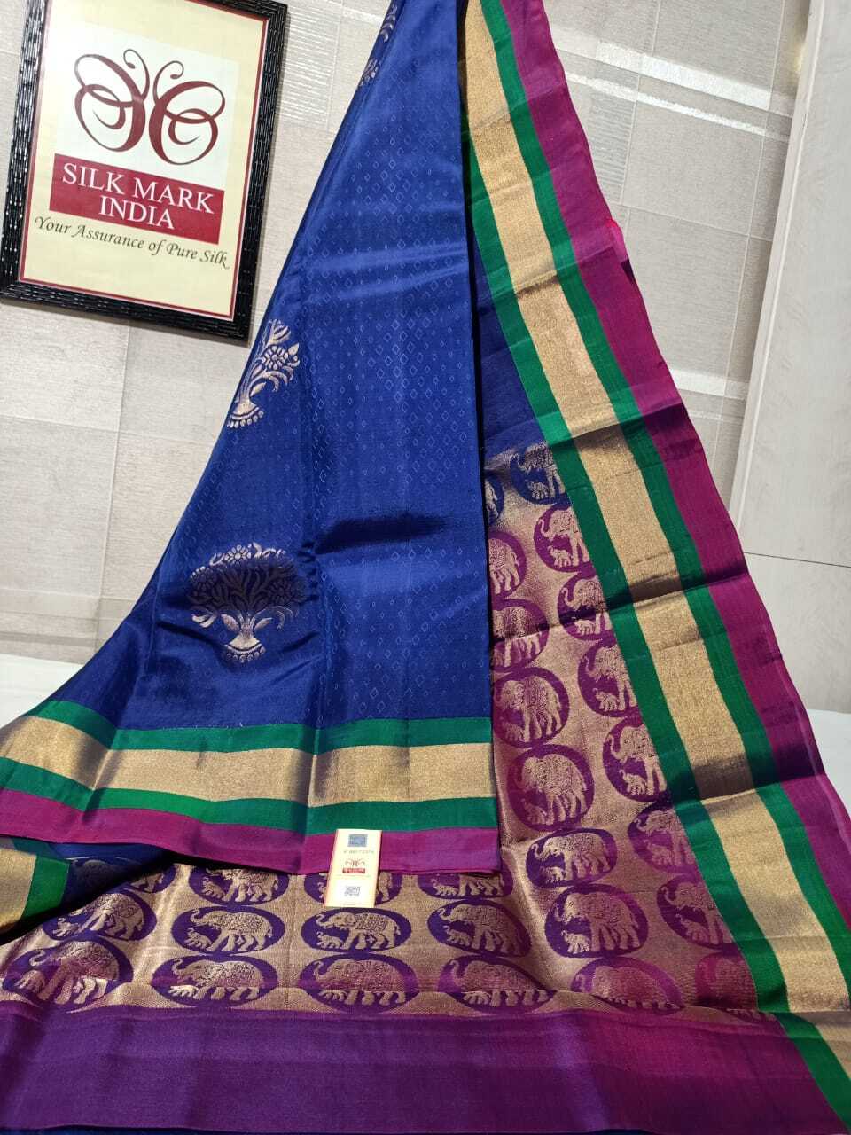 Traditional Bridal Wear Silk Kanjivaram Beautiful