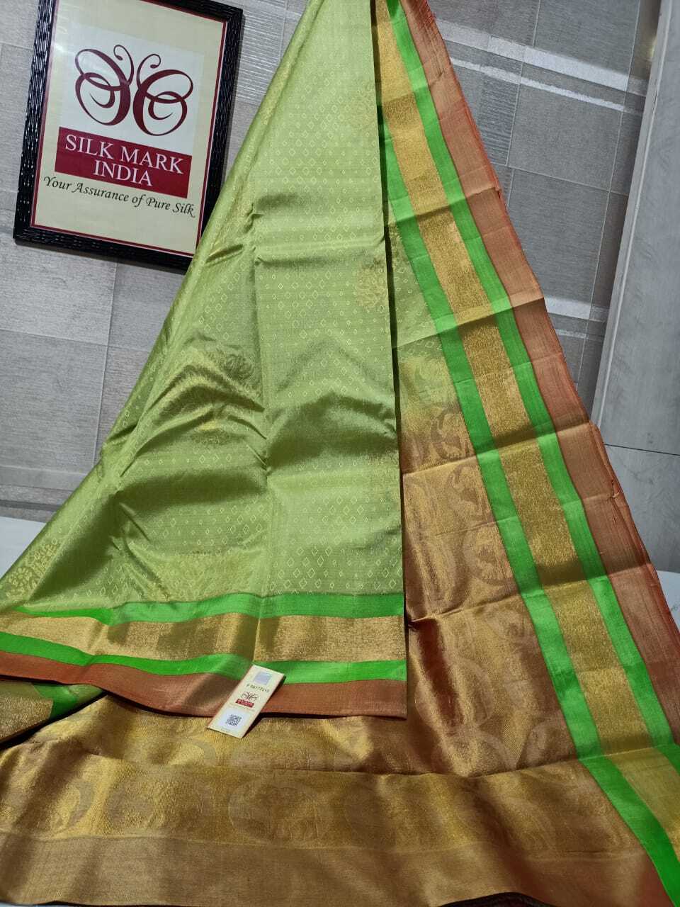 Traditional Bridal Wear Silk Kanjivaram Beautiful