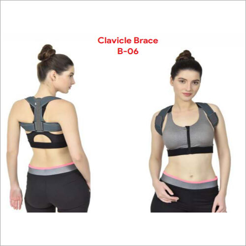 Clavicle Brace - Cotton Fabric, Foldable & Portable Design | Recyclable, Supports Clavicle & Other Areas