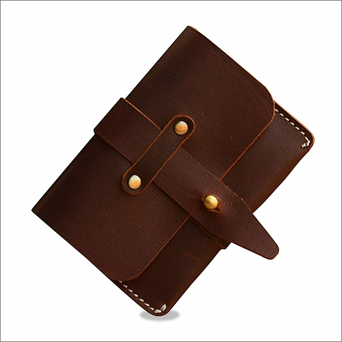 Dark Brown Leather Wallet For Men Design: Attractive Design