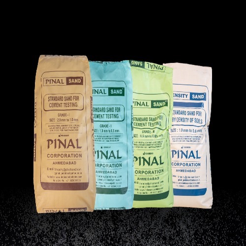 Indian Standard Sand - Color: White