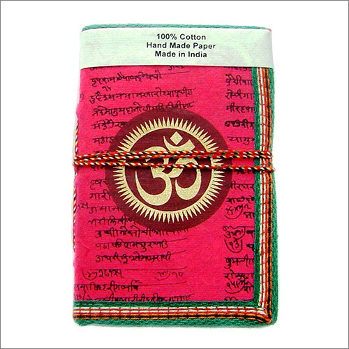 Cotton Handmade Paper Journal Diary Sewing Binding