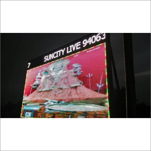 8 x 5 mm LED Advertisement Display - Full Colour, 220-240 Volt, Animation & Video Functionality | Ideal for Outdoor, Industrial, and Commercial Use