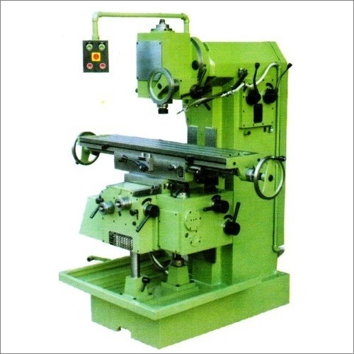 Vertical Milling Machine - Cast Iron, Variable Dimensions (1070x230 - 1525x305), 2-3 H.P Motor, Spindle Speed: 6-9, Hand & Auto Feed, Durable Design, Efficient Cutting, High Accuracy