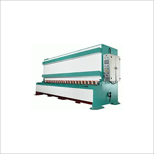 Hydraulic Shearing Machine - Mild Steel, 110-380 Voltage | Blue, Semi-Automatic Design