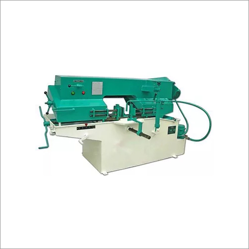 Industrial Bandsaw Machine - 3000x27x0.9 Blade Size | 175mm Round Cutting Capacity, 150x150mm Square Capacity, 1 HP Motor, Adjustable Blade Speed 37-52-70 mtr/min, Compact Dimensions 1.58x0.58x0.95 Mtr, Approx. 325kg Weight