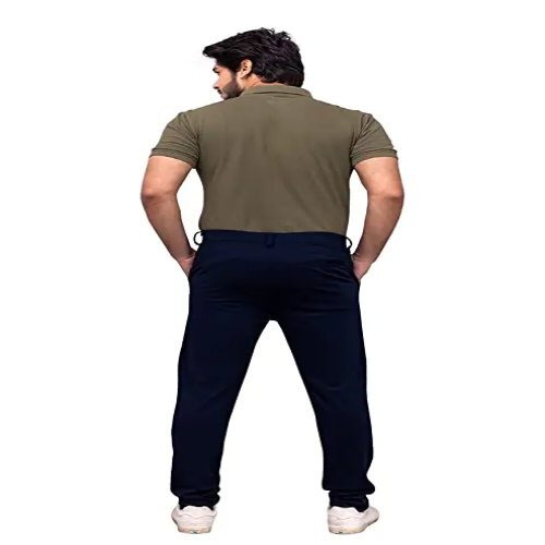 Regular Fit Casual Pants - Lightweight Fabric , Swift Dry Technology, Wrinkle Belt, Two Side Pockets (One Zip), Back Pocket For Wallet