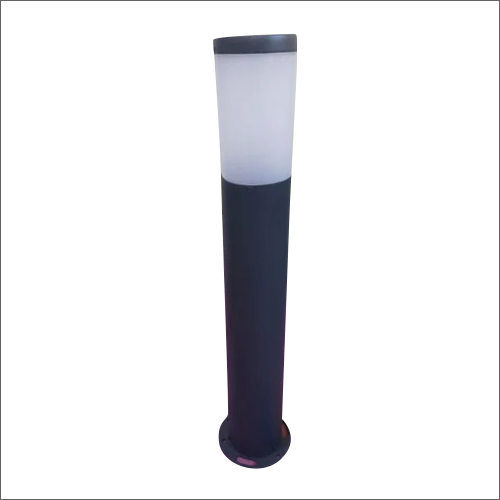 Black 3d Bollard Garden Light
