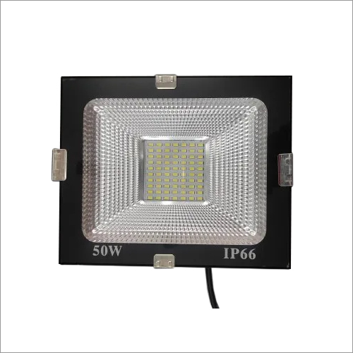 ब्लैक 50 वॉट फ्लड लाइट एलईडी