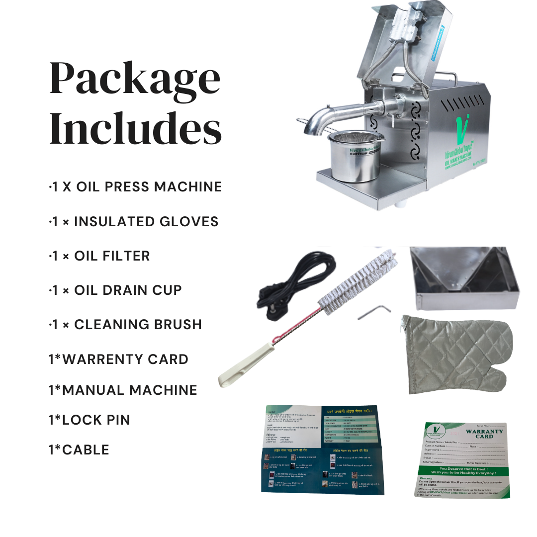 Automatic Mini Domestics Oil Machine