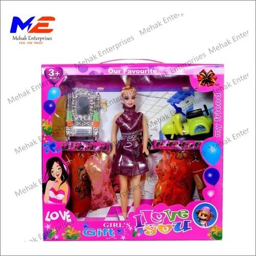 Musical Barbie Doll - Plastic, Multicolor | Durable Playing Toy for Children, Inspiring Musical Creativity and Fun