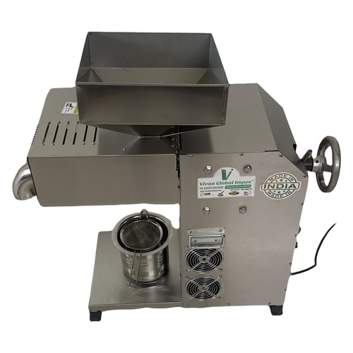 Multi Seed Oil Extraction Machine - 50-52 KG/H, 3HP Godrej Motor, 220-240V | 1 Year Warranty, Compact Design, Versatile Single & Three Phase Options