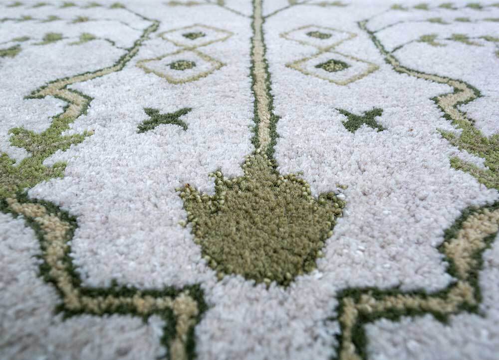 Sufiya Carpet - 100% Pure Wool, 180x120 Cm, Persian Design | Easy To Clean, Fire-resistant, Anti-slip, Hand-tufted Elegance