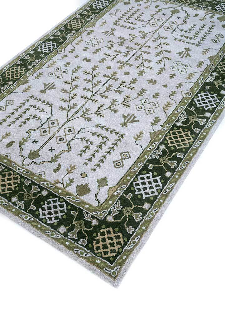 Sufiya Carpet - 100% Pure Wool, 180x120 Cm, Persian Design | Easy To Clean, Fire-resistant, Anti-slip, Hand-tufted Elegance