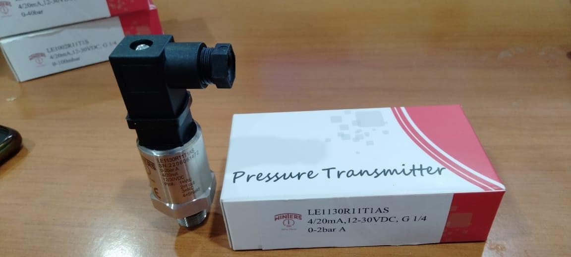 Winters Pressure Transmitter Range 0-1 Bar Abs Accuracy: +-0.5%