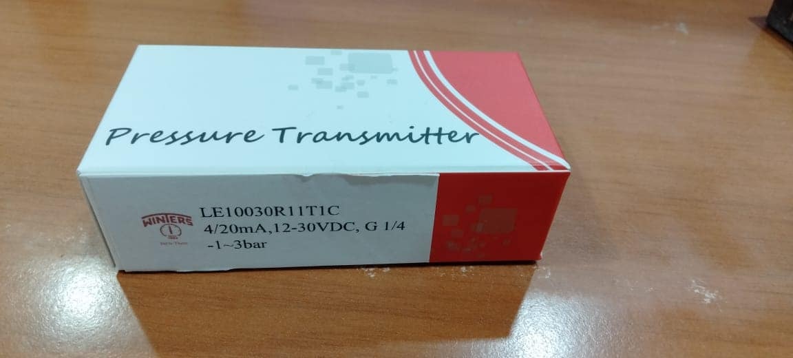 Winters Pressure Transmitter Range 0-1 Bar Abs Accuracy: +-0.5%