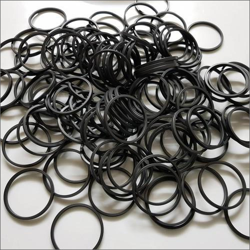 Carbon Filled PTFE Rings - PTFE Material, Various Sizes & Thicknesses (mm) | Durable PTFE Rings for Enhanced Performance