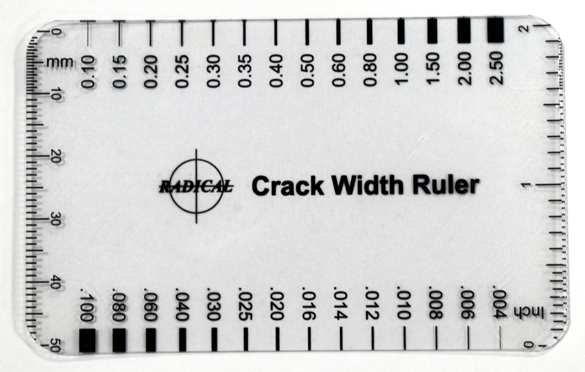 Crack Width Ruler