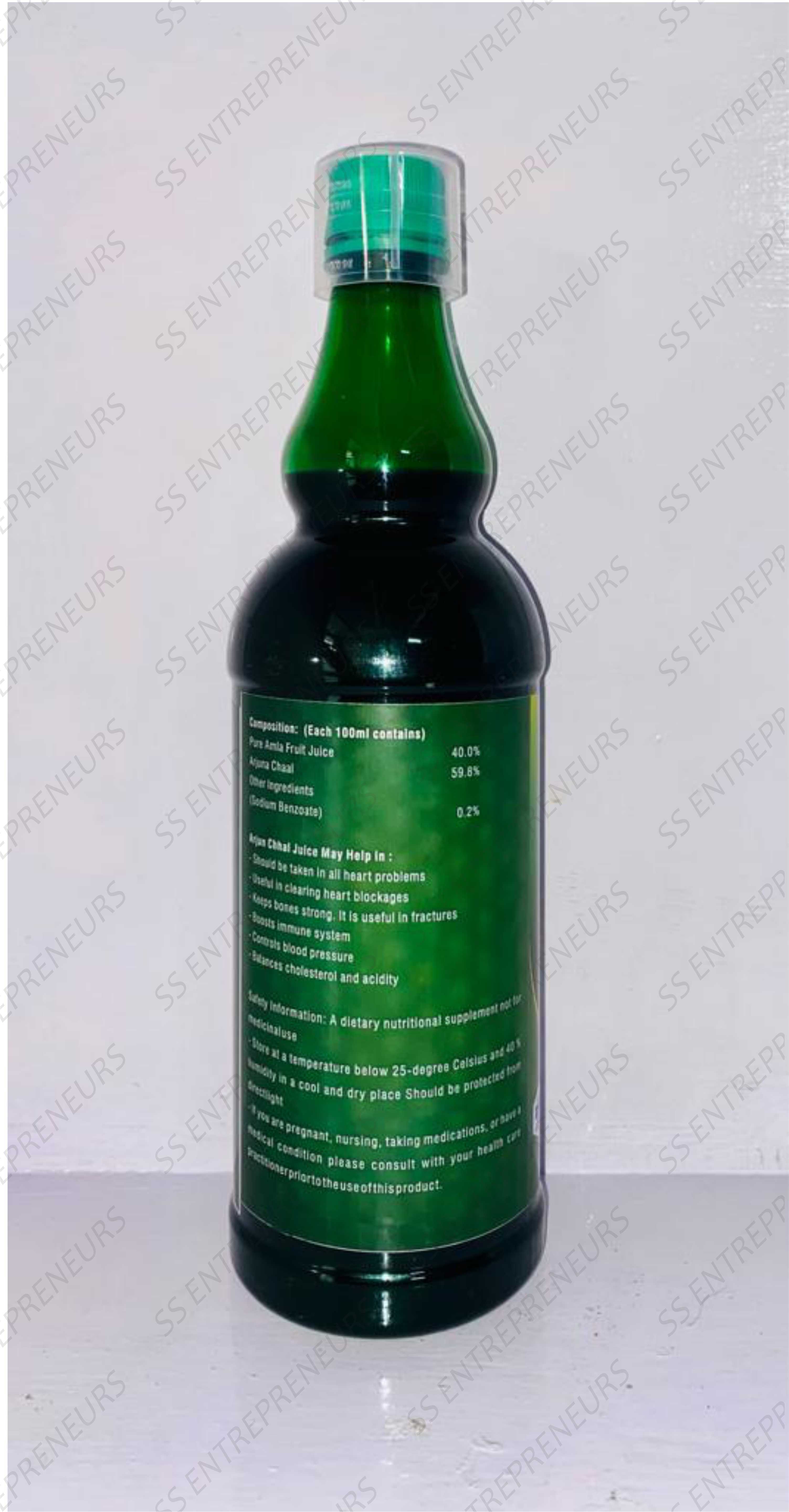 Arjuna Chhal Juice - Direction: Store In A Cool And Dry Place