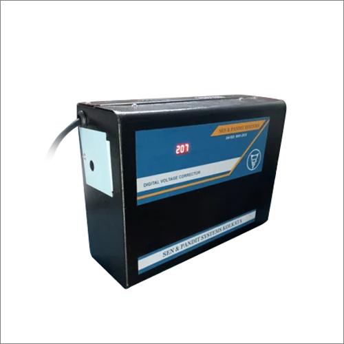 Single Phase Voltage Stabilizer - Metal, 220 Volt Output | Manual Control, Analog Display, 1 Year Warranty
