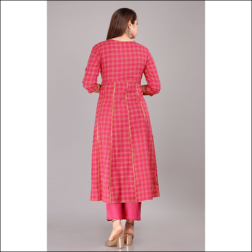 No Fade Pink Kurta With Pant