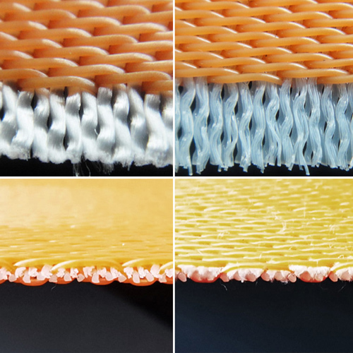 Orange Polyester Vacuum Fgd Filter Belt