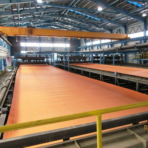Orange Polyester Vacuum Fgd Filter Belt