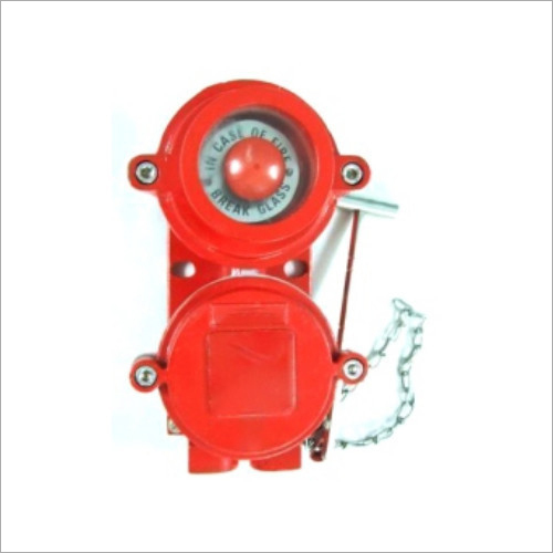 Flameproof Manual Call Point - Stainless Steel, Wireless Operation for Commercial Use